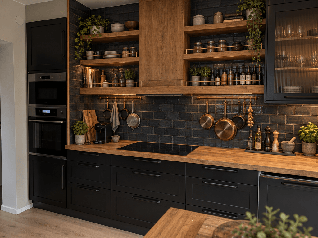 Interior design in Scandinavian style — Kitchen by GenRoom AI