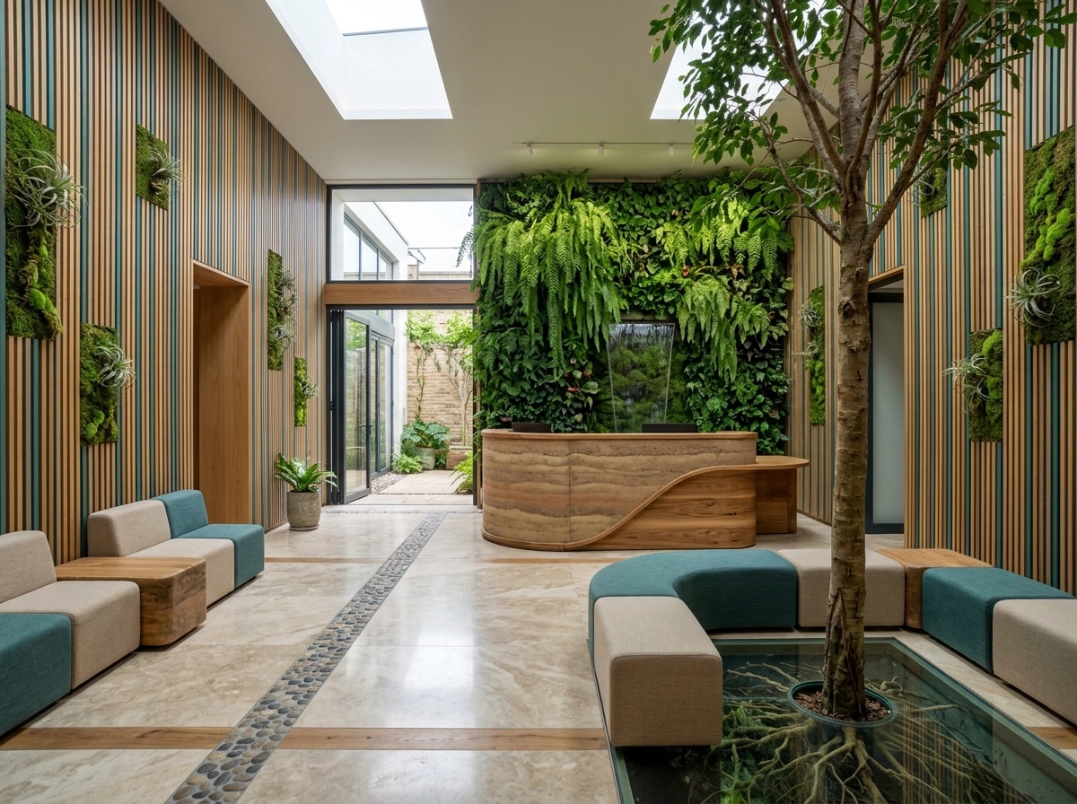 Innenraumdesign im Biophilic-Stil — other von GenRoom AI