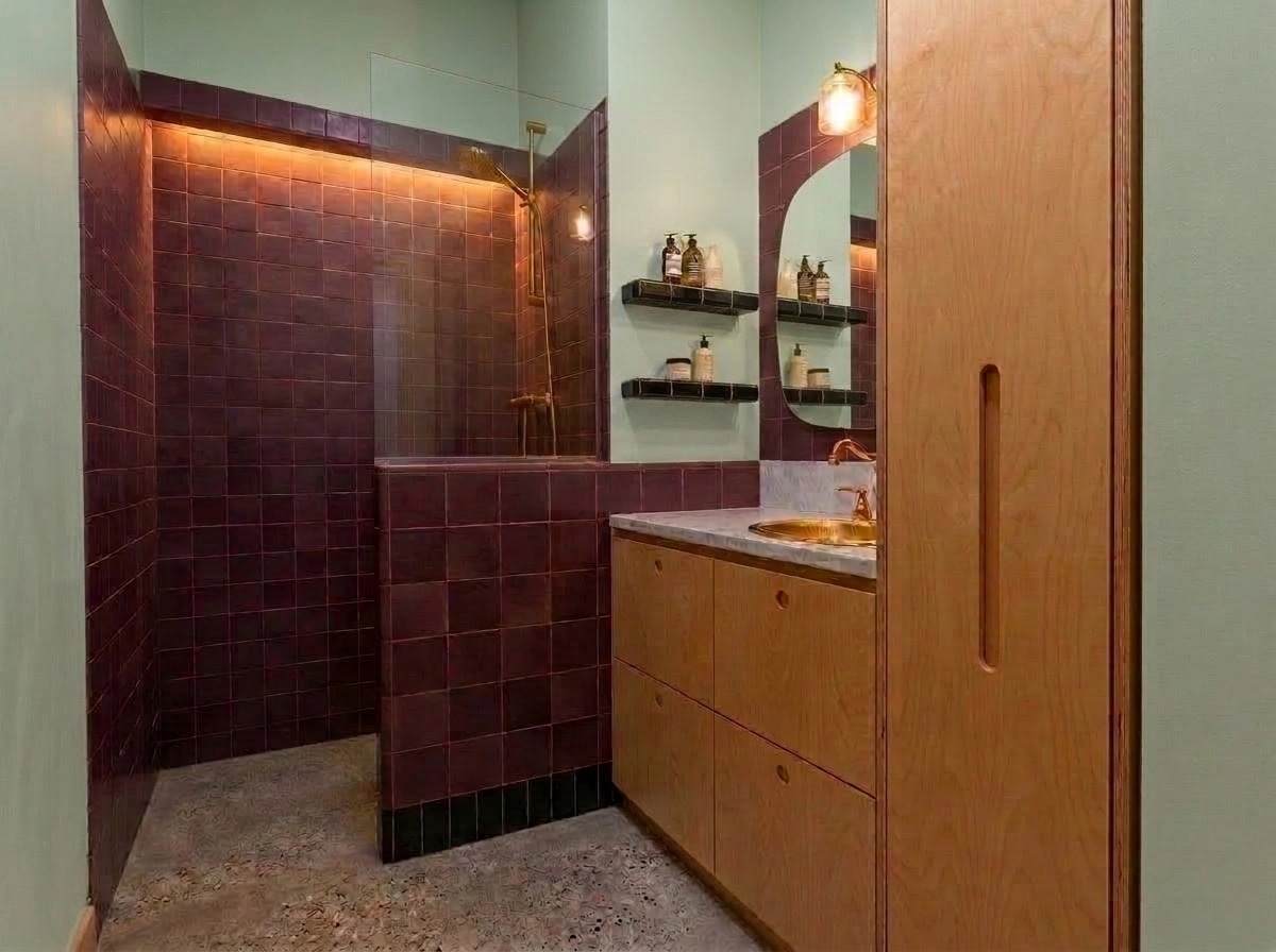 Bathroom interior in no_style style — photo by GenRoom AI