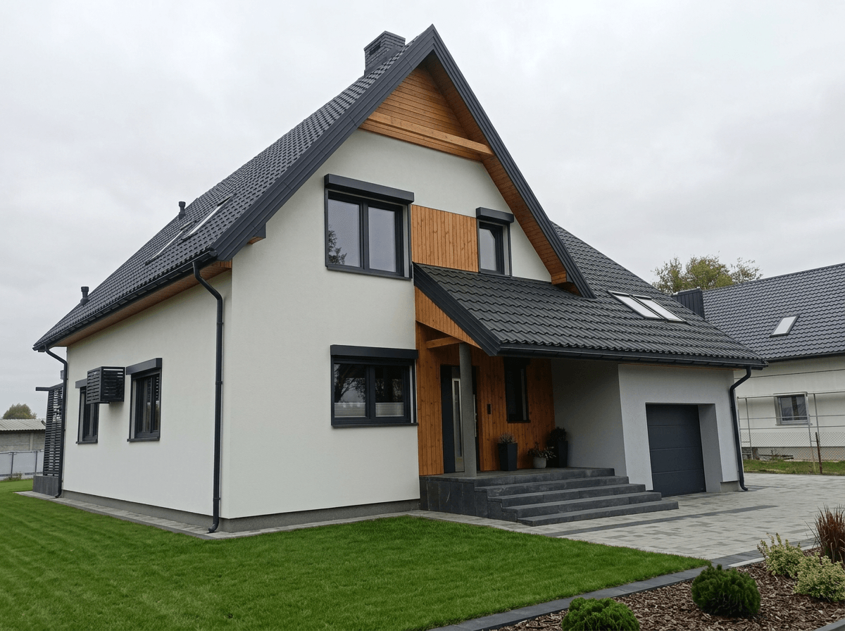 Facade design in Contemporary Facade style — Facade by GenRoom AI