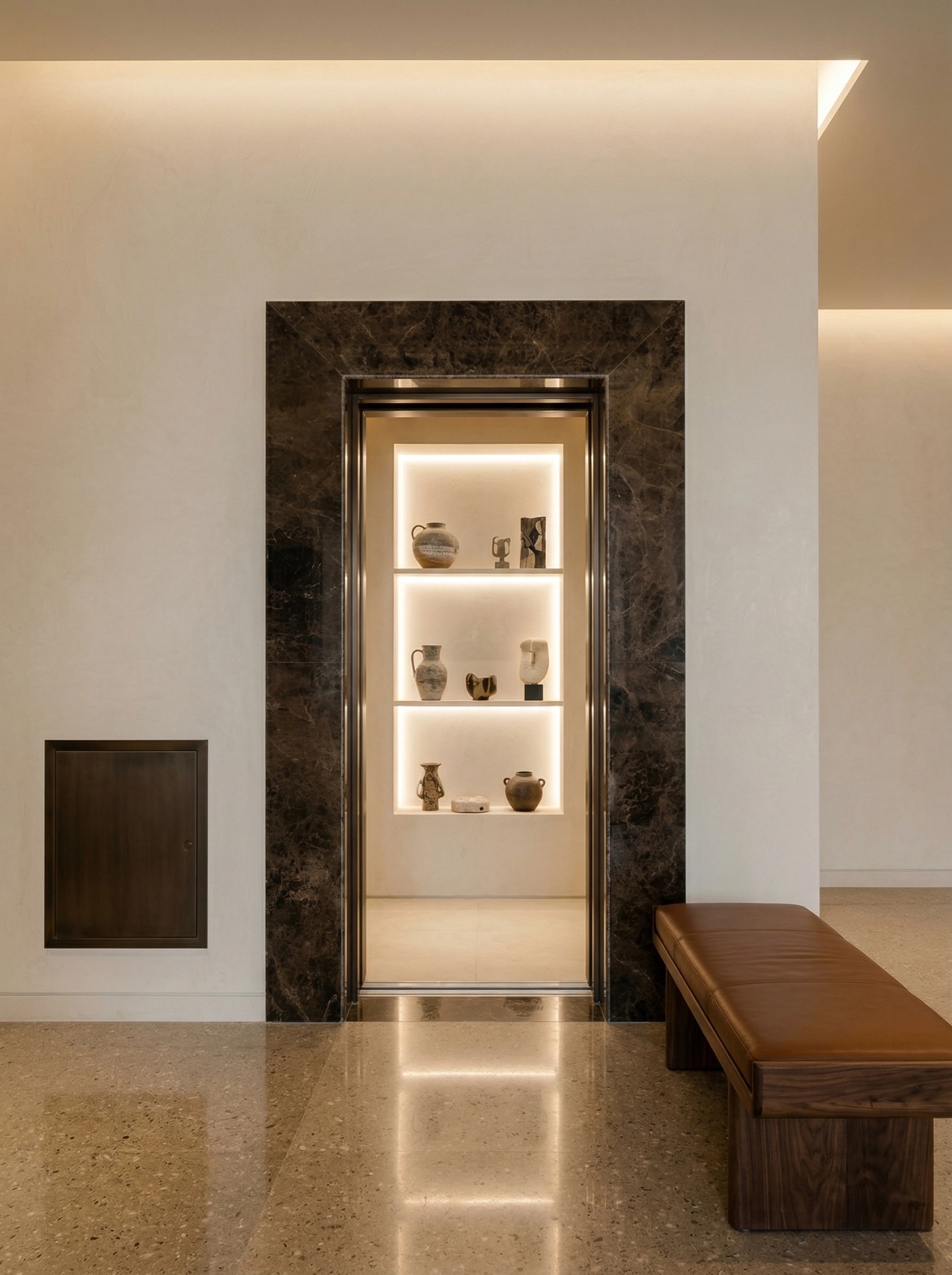 Interior design in Islamic Geometric style — Living Room by GenRoom AI