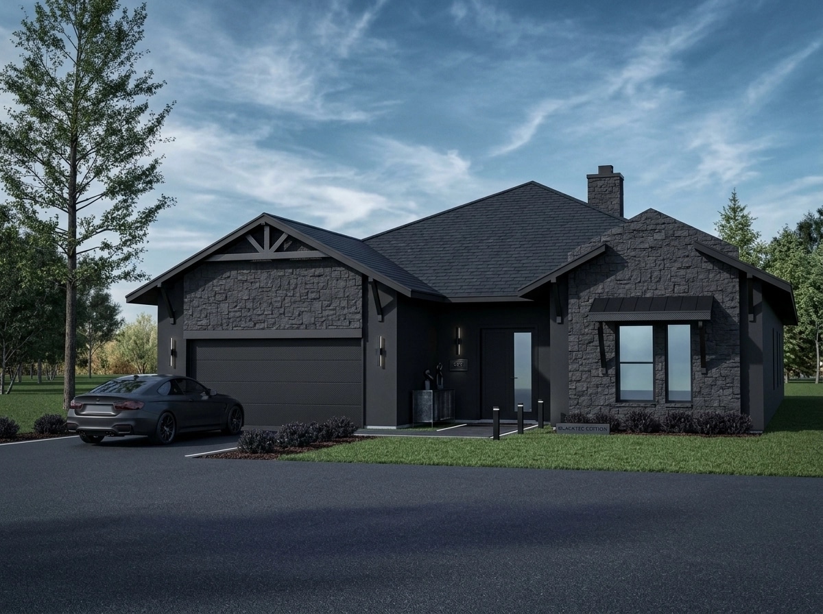 Blacktec Facade Facade design — facade photo by GenRoom AI
