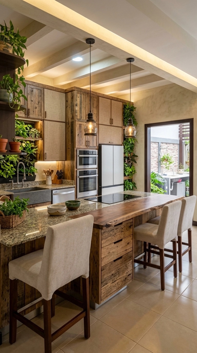 Biophilic Cuisine design — interior photo by GenRoom AI