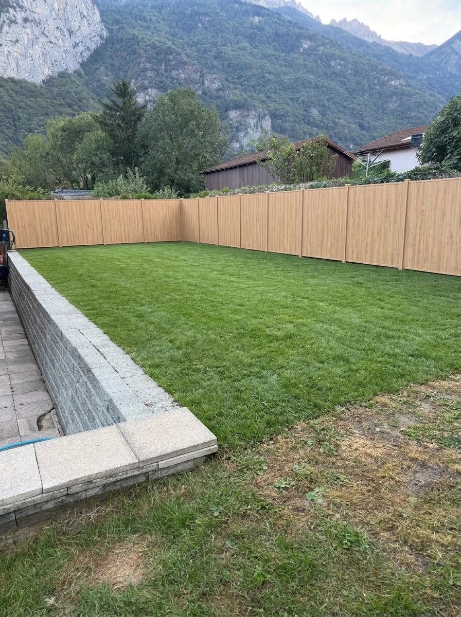 Yard design in no_style style — photo by GenRoom AI