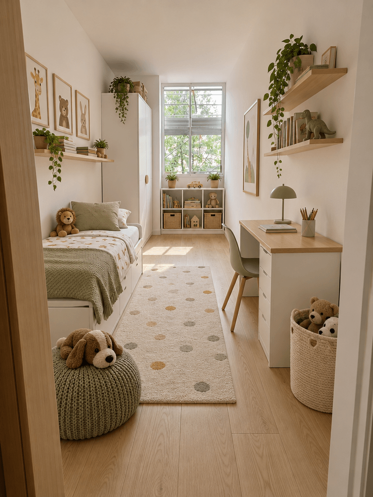 Interior design in Minimalism style — Kids Room by GenRoom AI
