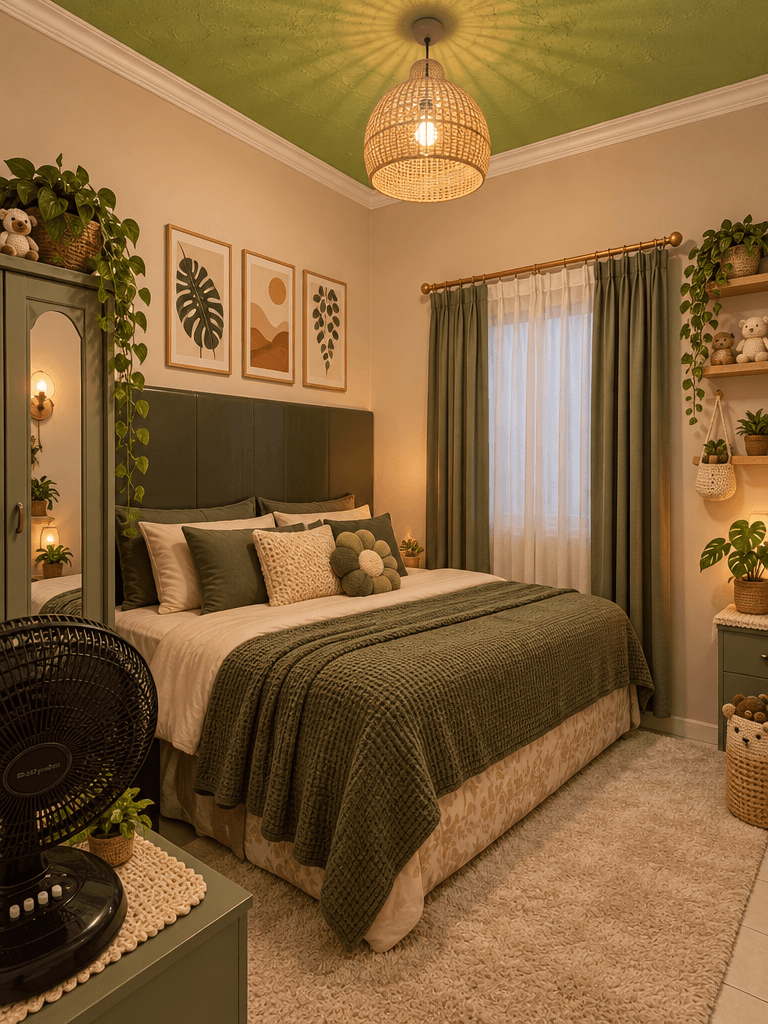 Design interior în stil Minimalism — Dormitor de GenRoom AI