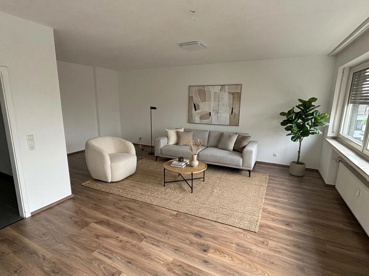 Interior design in Contemporary style — Living Room by GenRoom AI