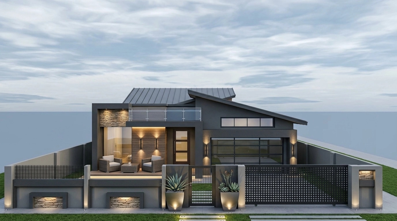 Contemporary Facade Facade design — facade photo by GenRoom AI