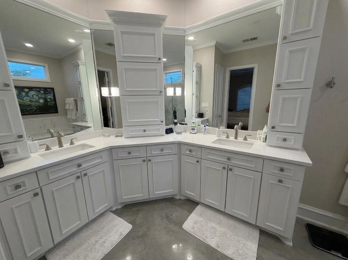 Bathroom interior in no_style style — photo by GenRoom AI