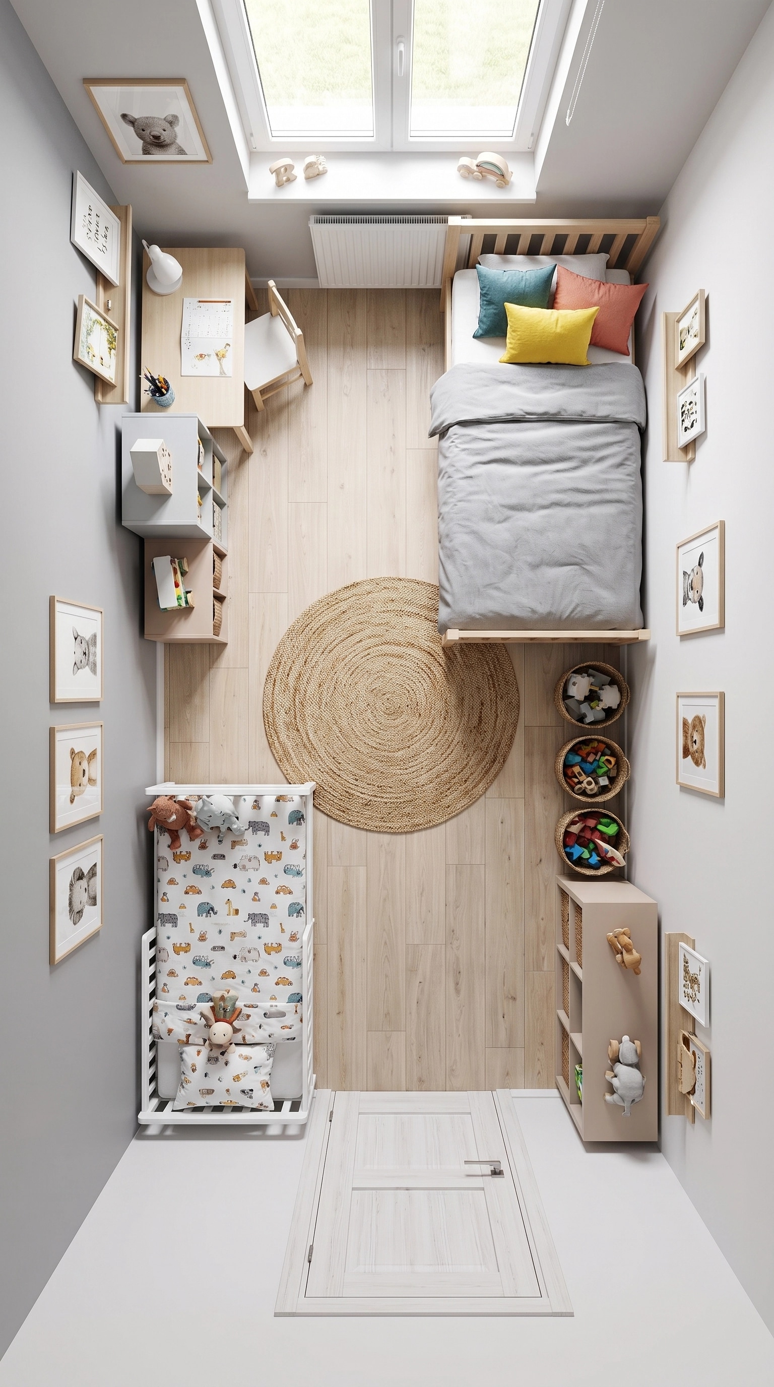 Scandinavian Living Room design — interior photo by GenRoom AI