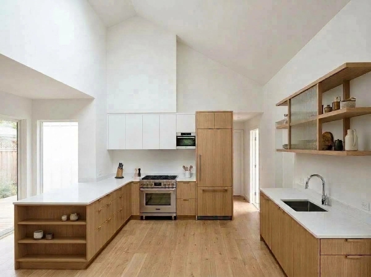 Interior design in Scandinavian style — Kitchen by GenRoom AI