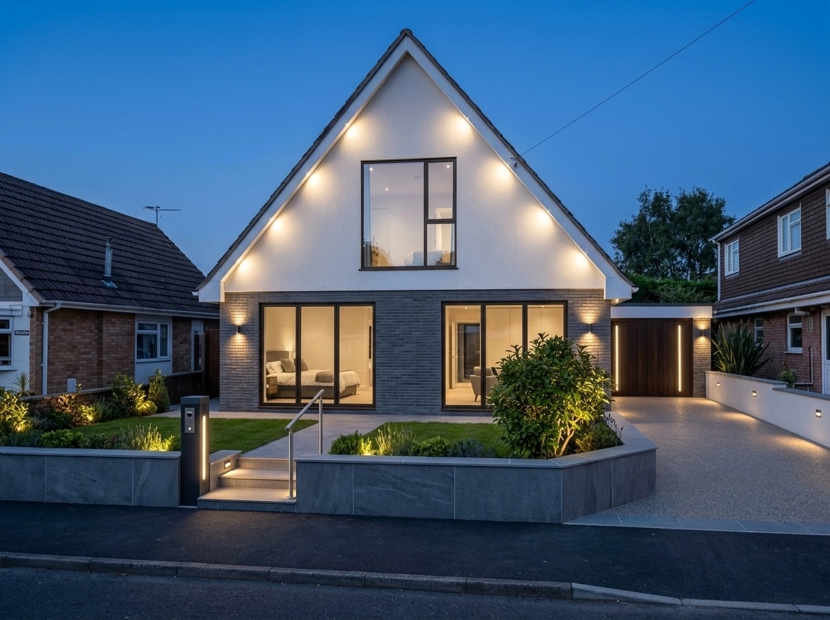 Facade design in Minimalist Facade style — Facade by GenRoom AI
