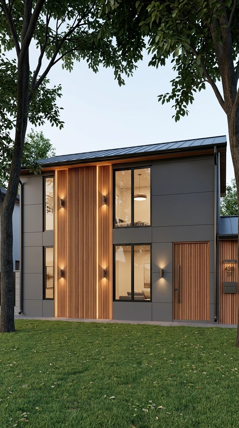 Contemporary Facade Facade design — facade photo by GenRoom AI