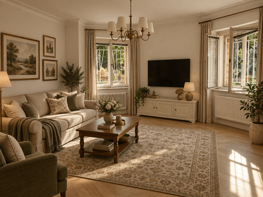 Interior design in Classic style — Living Room by GenRoom AI