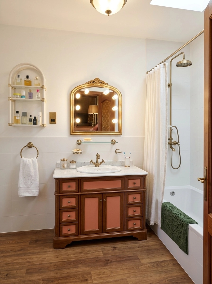 Interior design in Classic style — Bathroom by GenRoom AI
