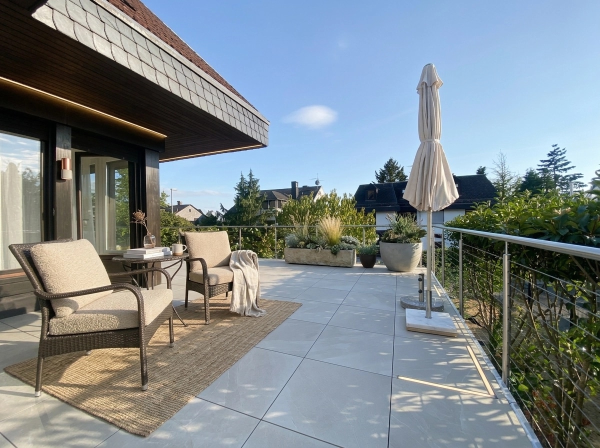 Interiördesign i stilen Scandinavian — terrace av GenRoom AI