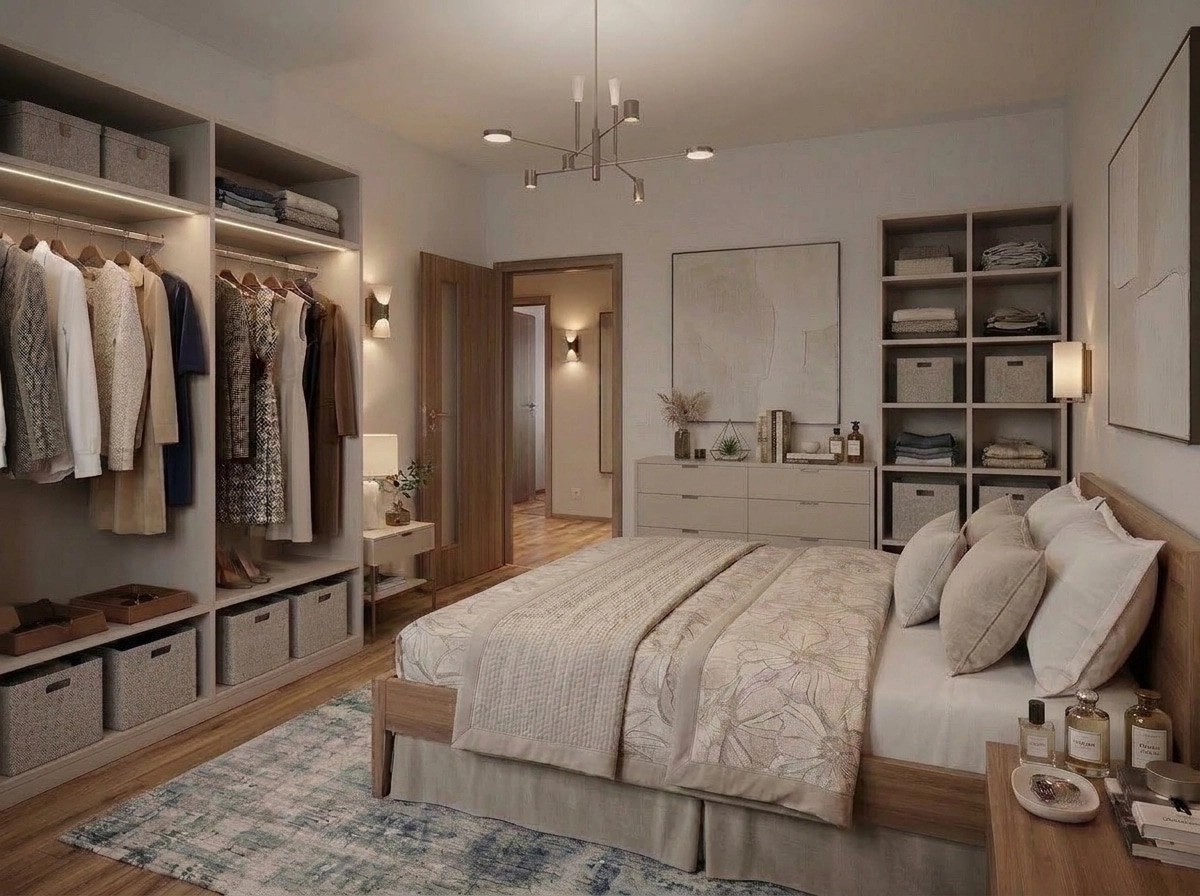 Interior design in Contemporary style — Bedroom by GenRoom AI