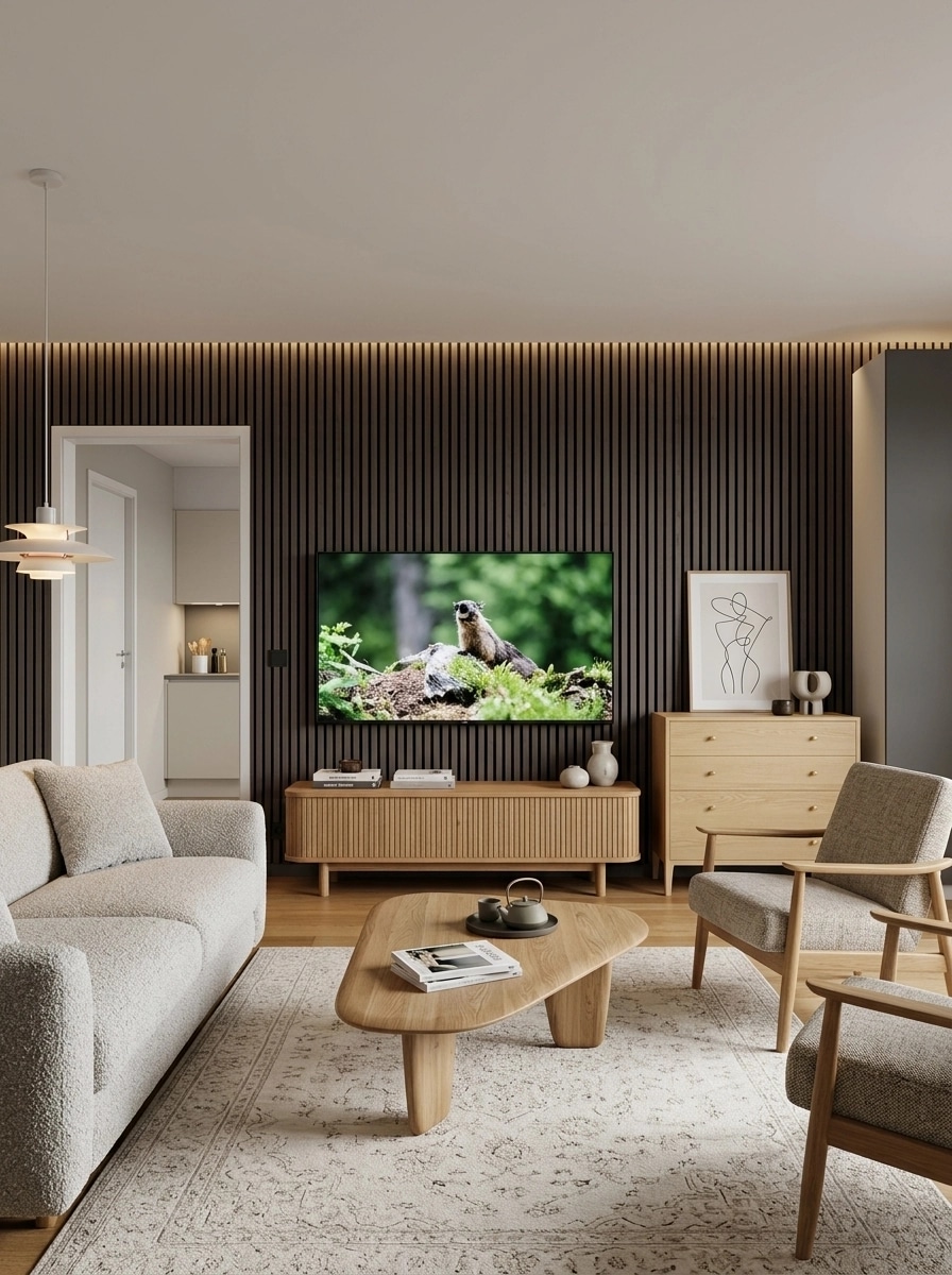 Scandinavian Living Room design — interior photo by GenRoom AI