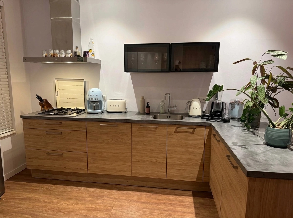 Kitchen interior in no_style style — photo by GenRoom AI