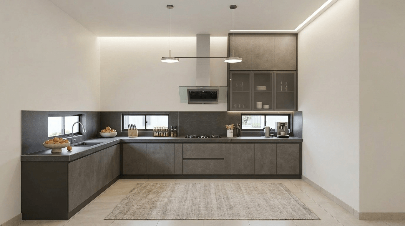 Kitchen interior in no_style style — photo by GenRoom AI