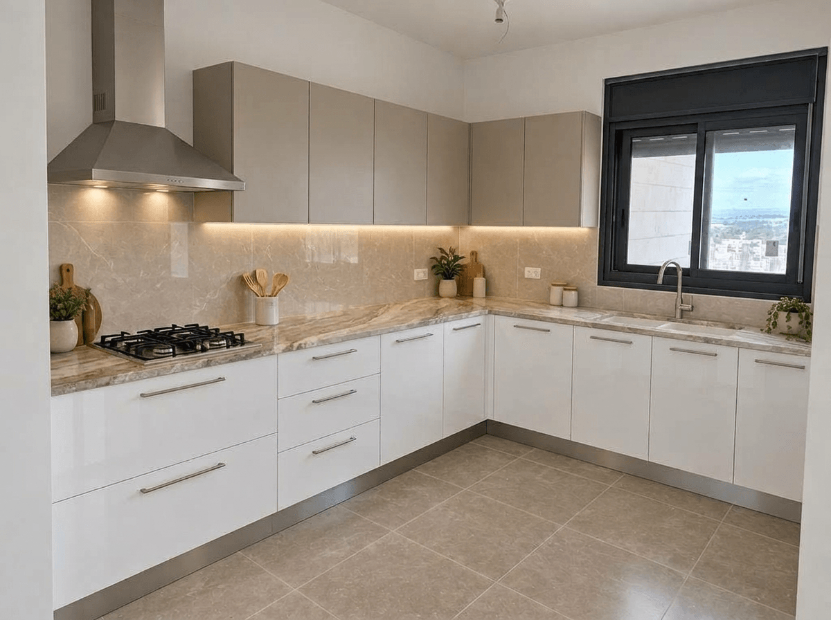 Kitchen interior in no_style style — photo by GenRoom AI