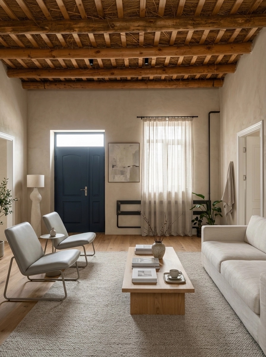 Minimalism Living Room design — interior photo by GenRoom AI
