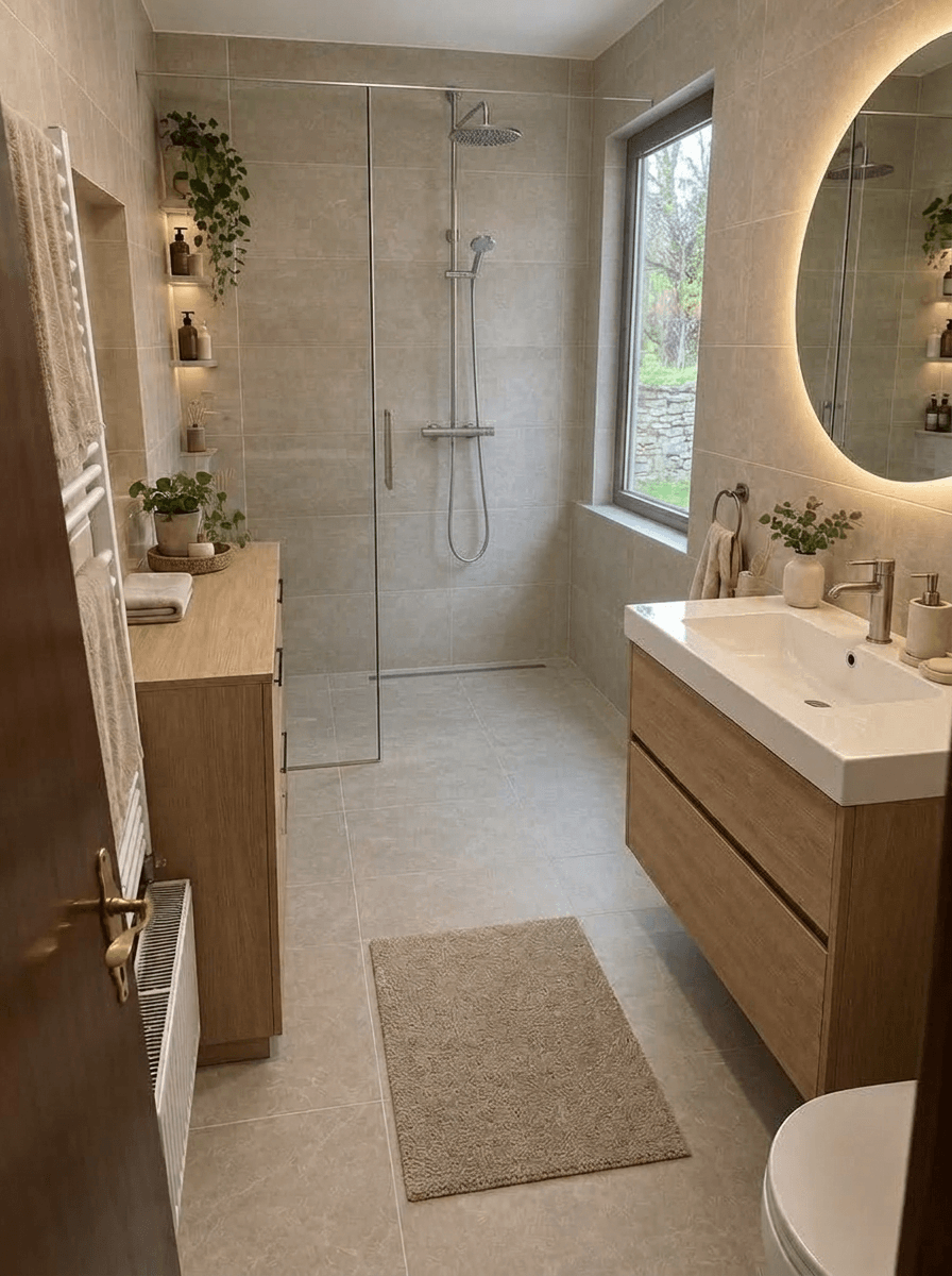 Bathroom interior in no_style style — photo by GenRoom AI