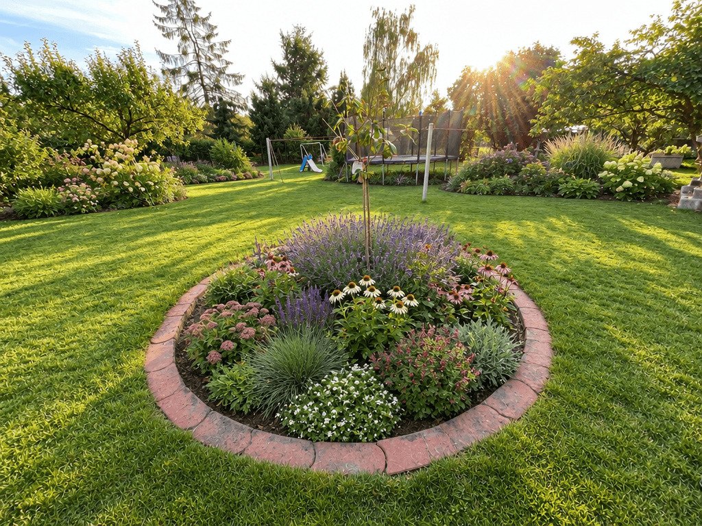 Yard design in no_style style — photo by GenRoom AI
