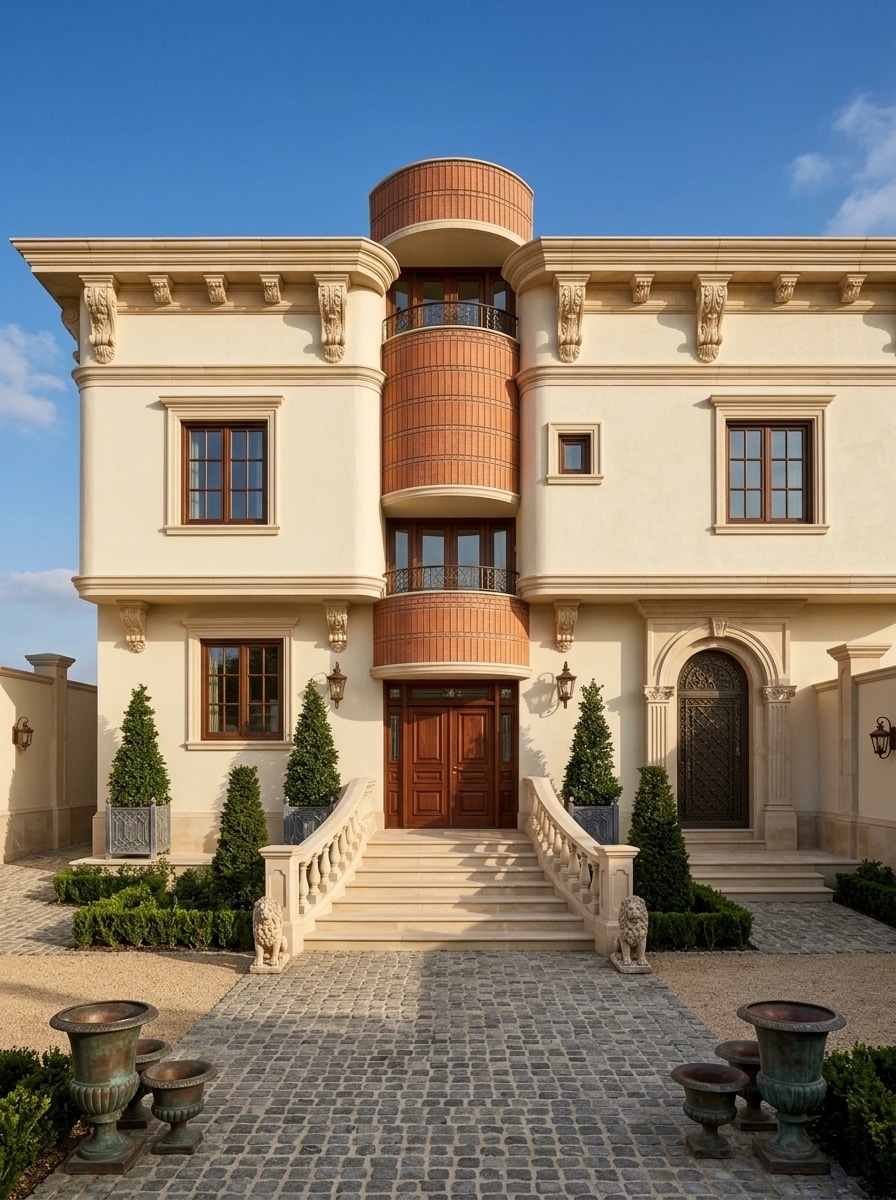 Facade design in Classic Facade style — Facade by GenRoom AI