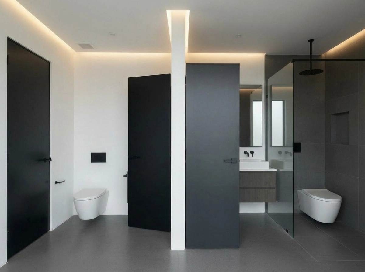 Minimalism Bathroom design — interior photo by GenRoom AI
