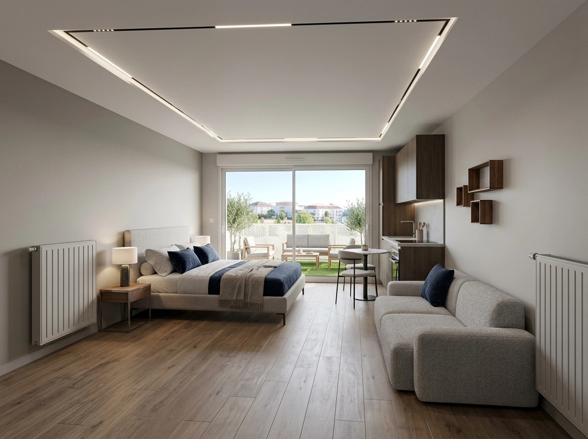 Interior design in Contemporary style — studio by GenRoom AI