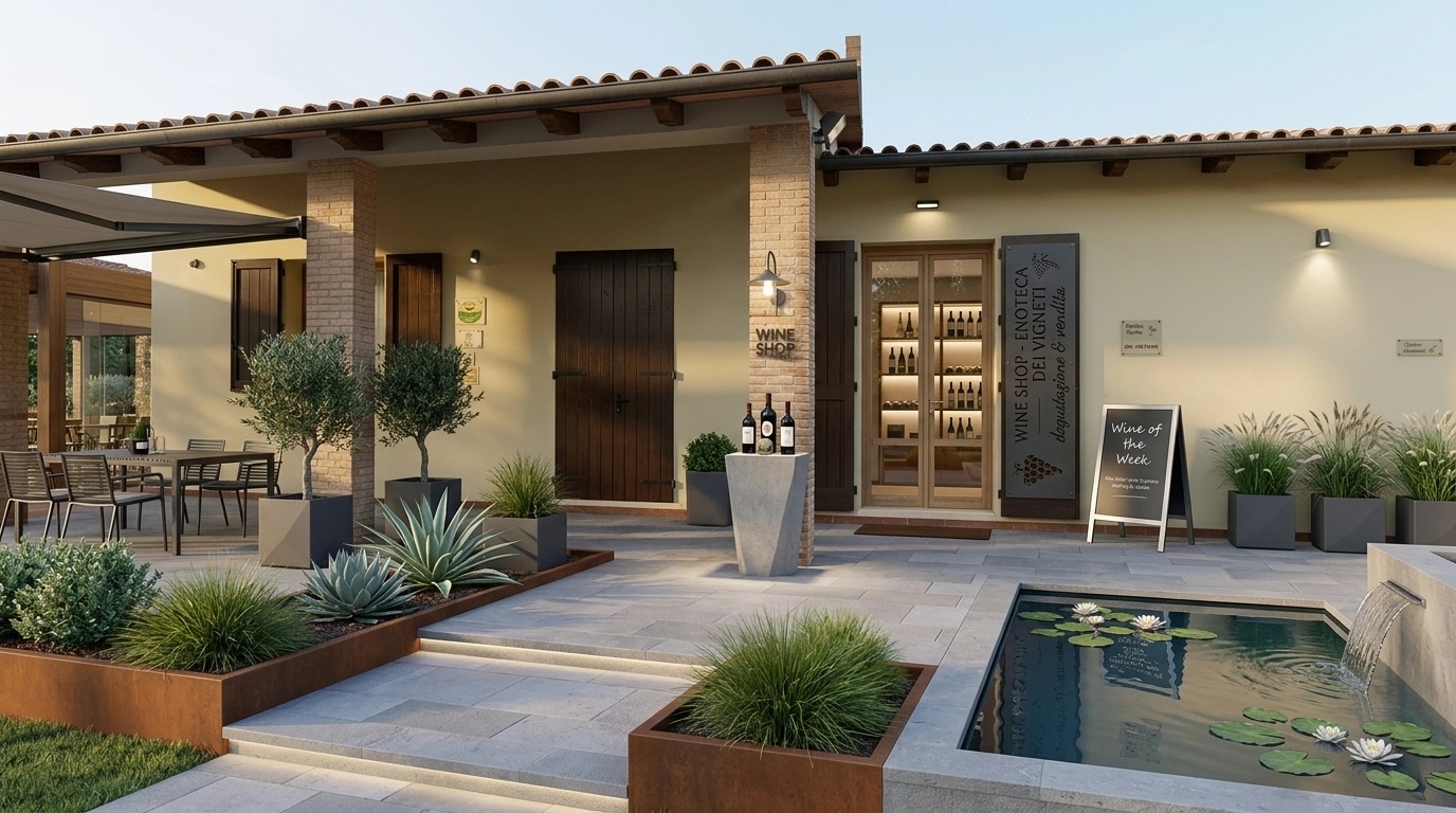 Landscape design in Contemporary Yard style — Yard by GenRoom AI