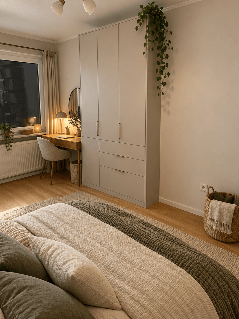 Contemporary Bedroom design — interior photo by GenRoom AI