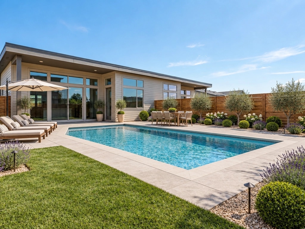 Landscape design in Classic Garden style — Yard by GenRoom AI