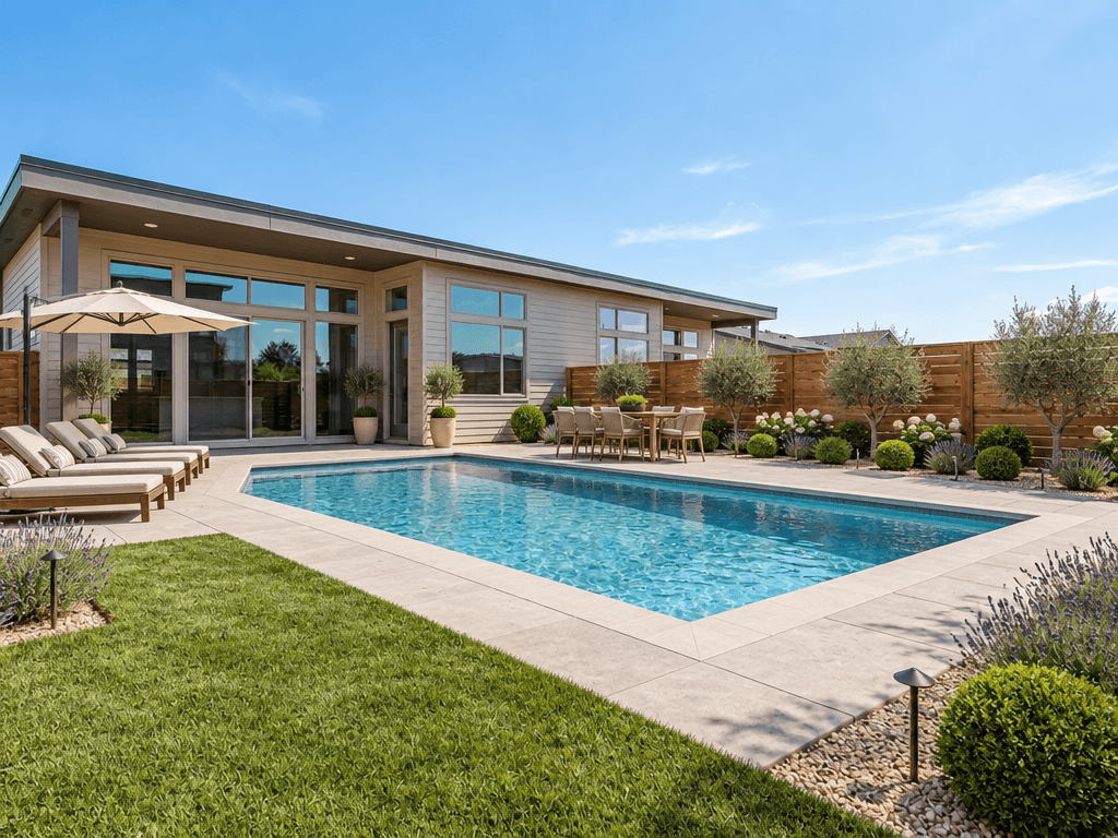 Landscape design in Classic Garden style — Yard by GenRoom AI