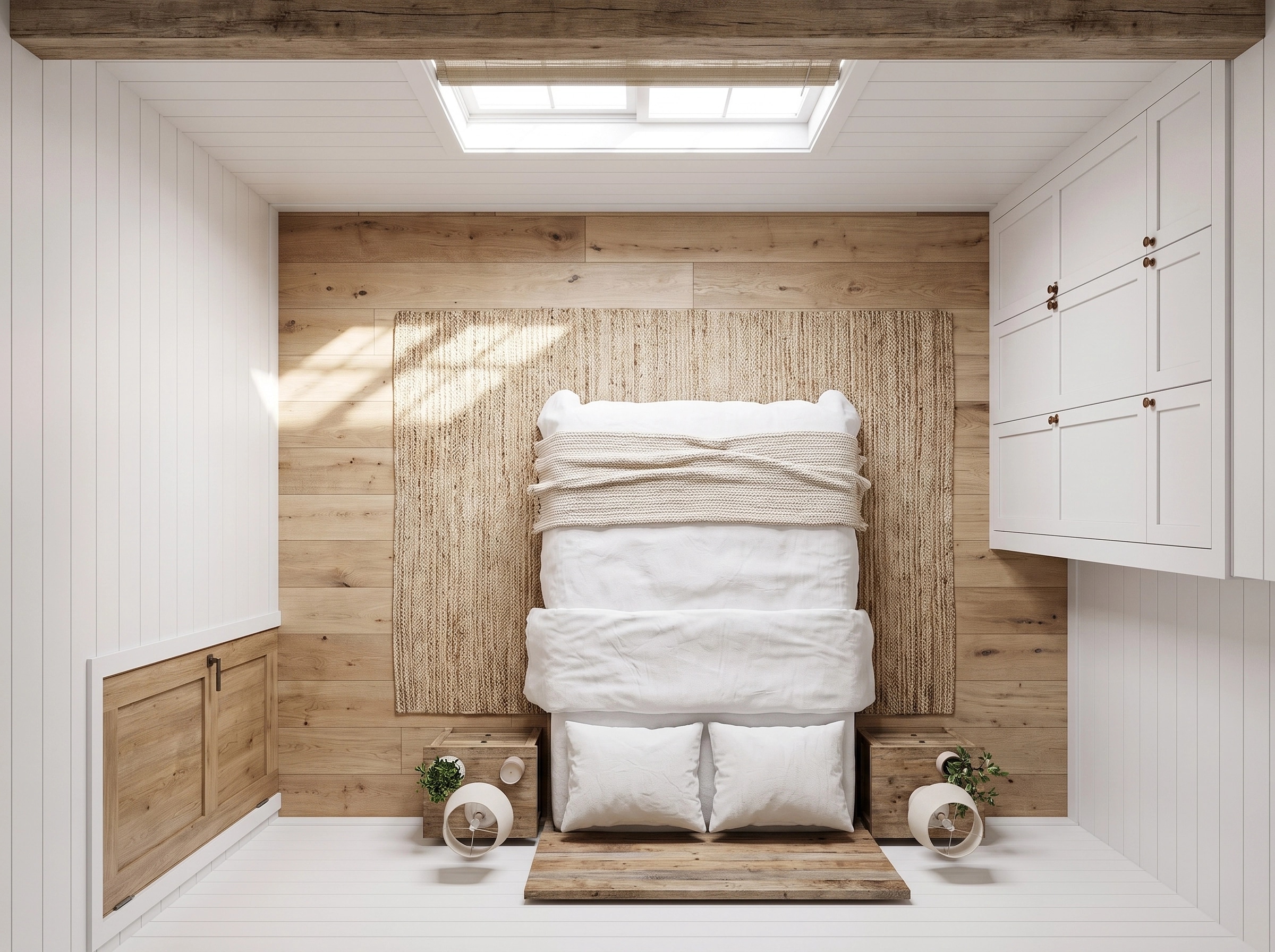 Interior design in Modern Farmhouse style — Living Room by GenRoom AI
