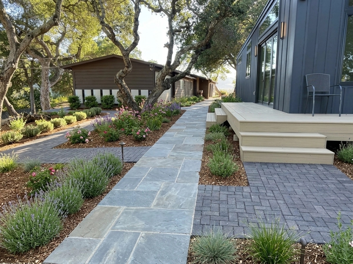 Yard design in no_style style — photo by GenRoom AI