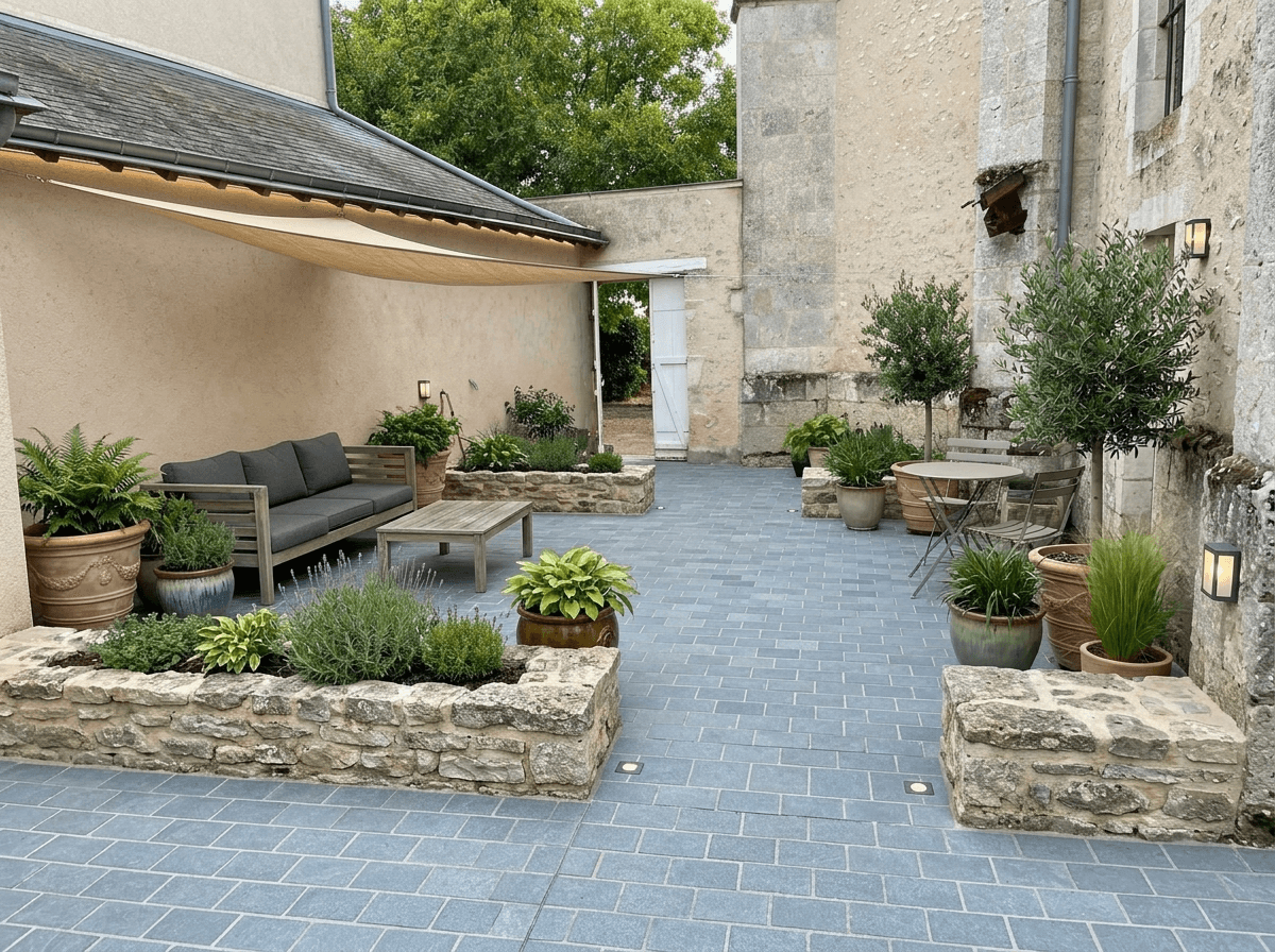 Yard design in no_style style — photo by GenRoom AI
