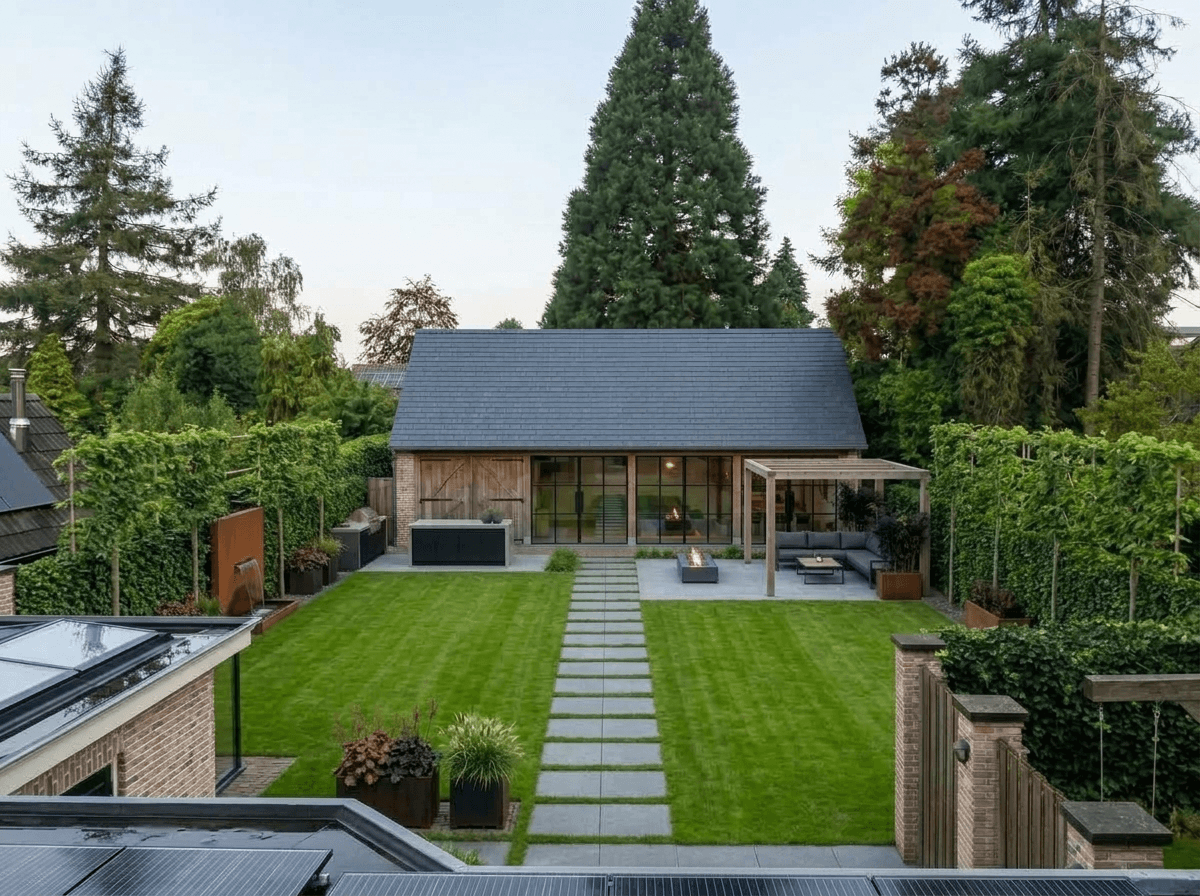 Yard design in no_style style — photo by GenRoom AI