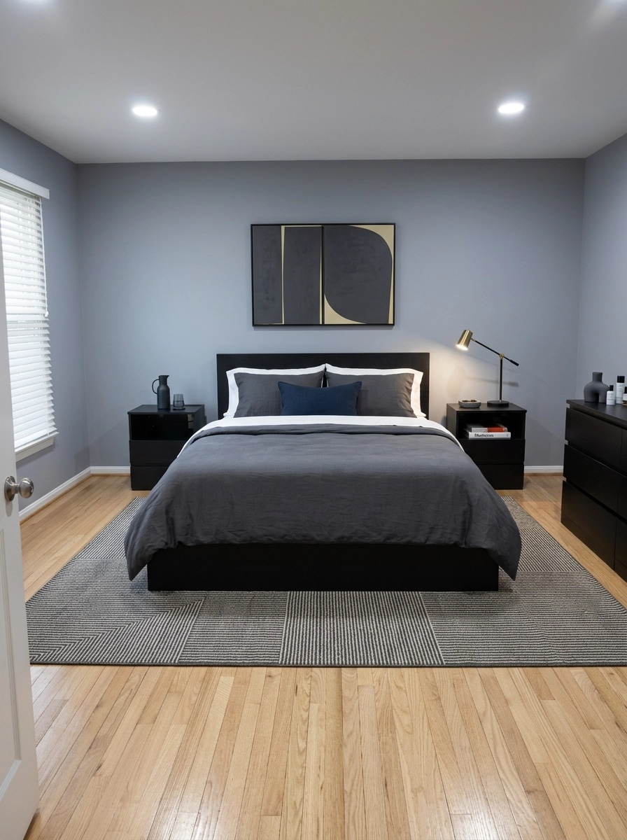 Minimalism Bedroom design — interior photo by GenRoom AI