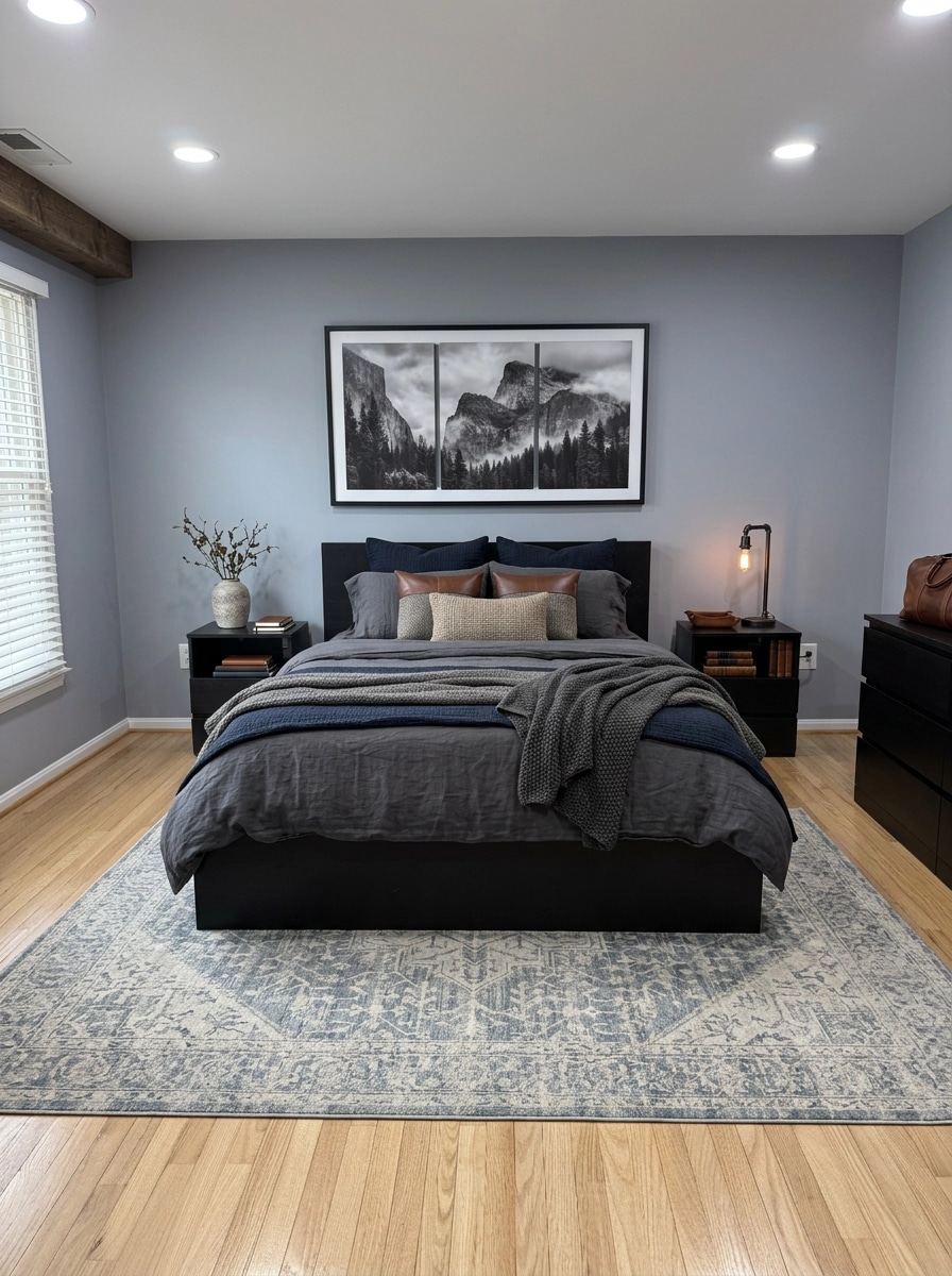 Interior design in Rustic style — Bedroom by GenRoom AI