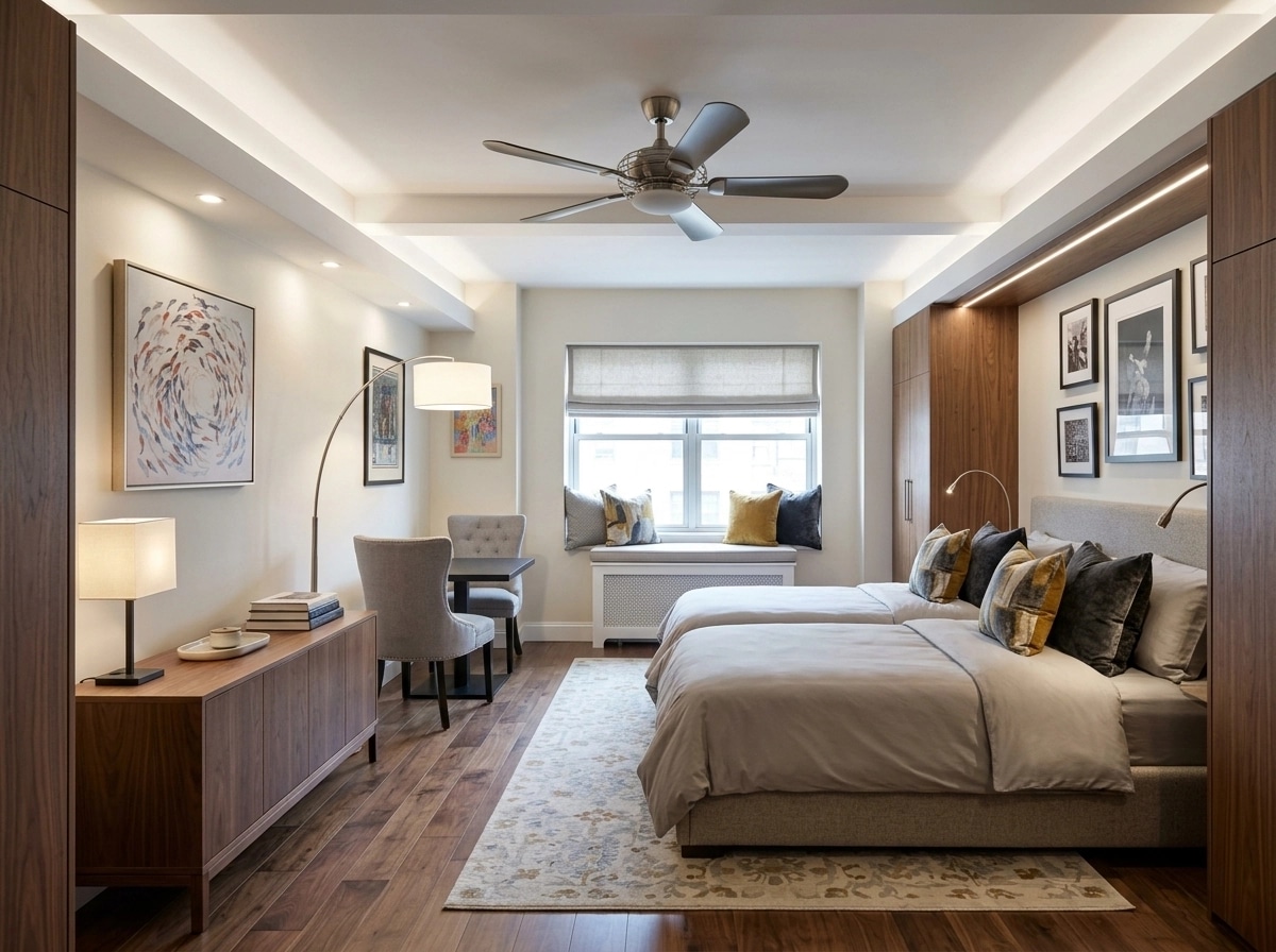 Interior design in Contemporary style — studio by GenRoom AI