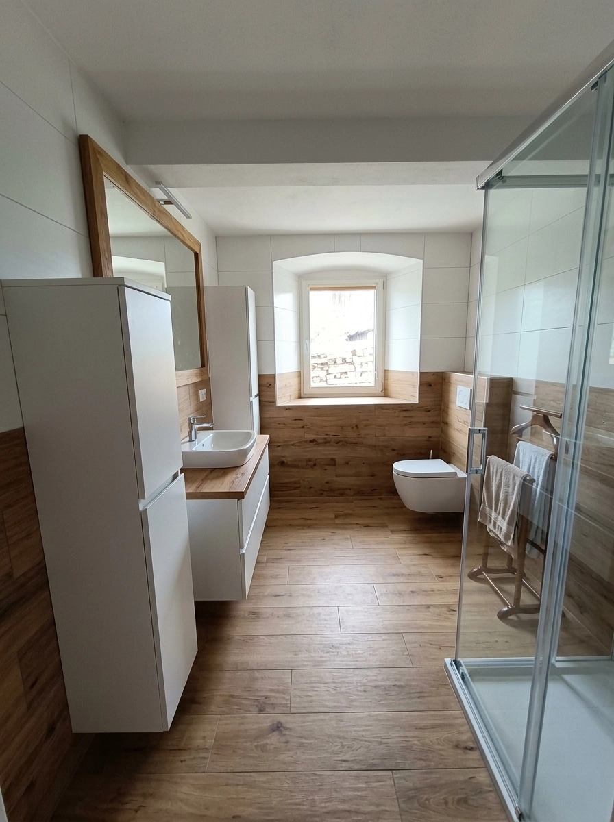 Bathroom interior in no_style style — photo by GenRoom AI