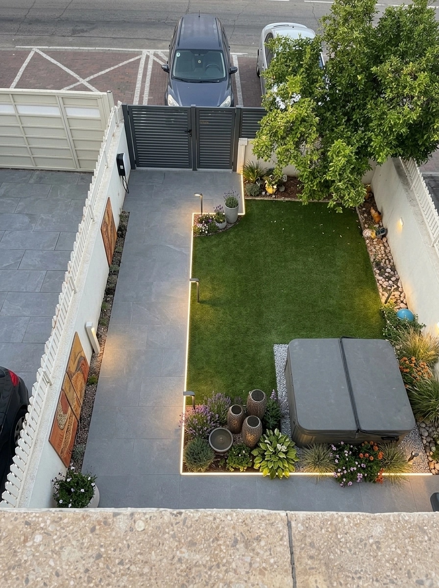 Contemporary Yard Yard design — yard photo by GenRoom AI