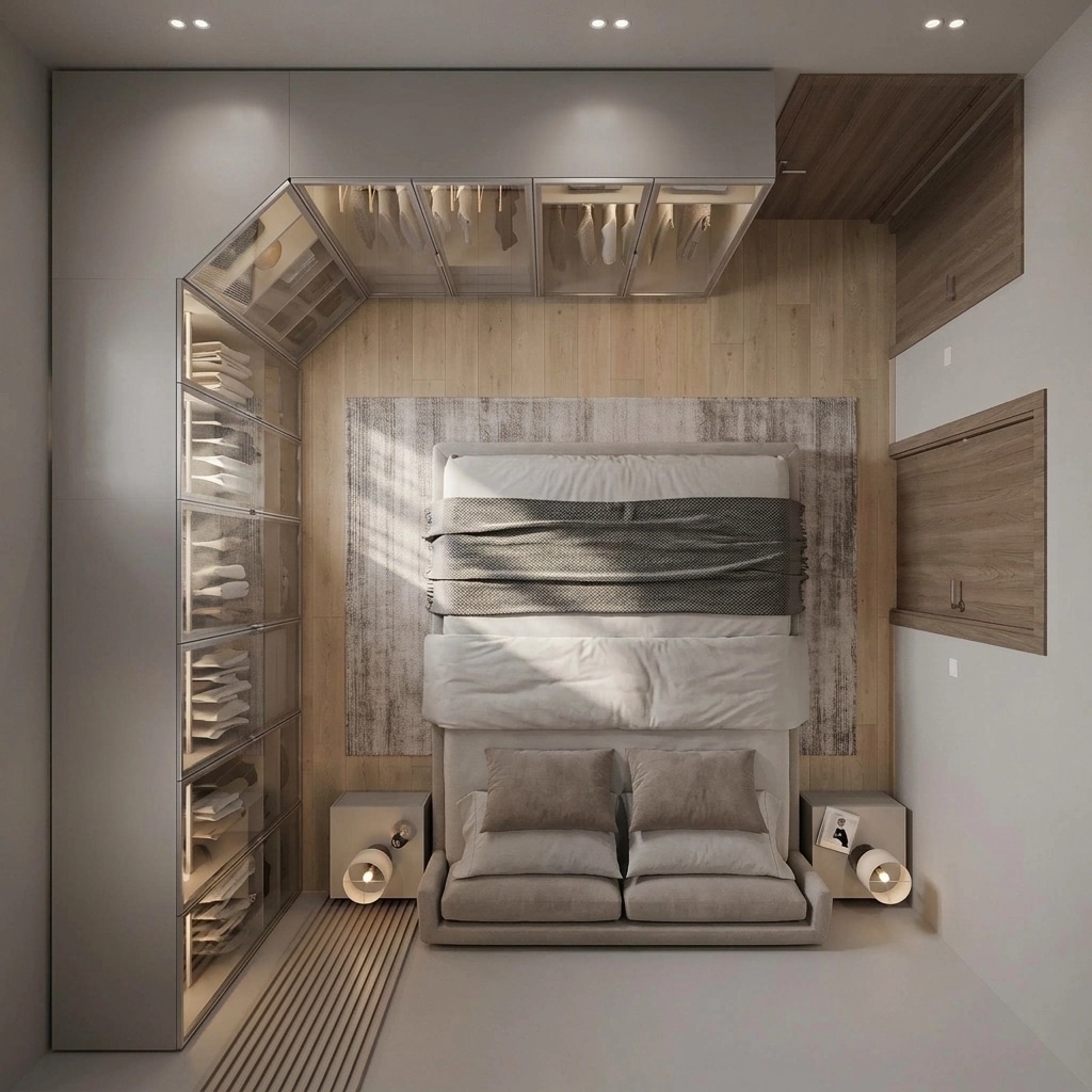 Interior design in Contemporary style — Living Room by GenRoom AI