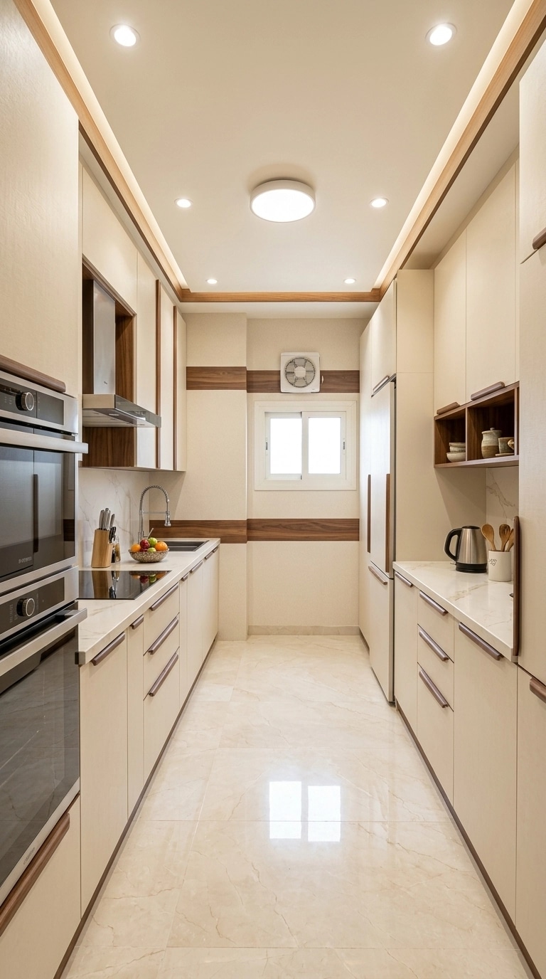 Kitchen interior in Contemporary style — photo by GenRoom AI