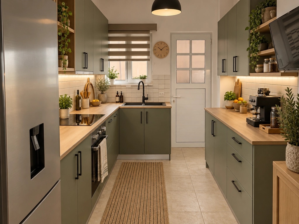 Kitchen interior in no_style style — photo by GenRoom AI