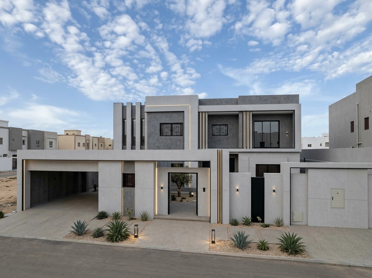 Facade design in Minimalist Facade style — Facade by GenRoom AI