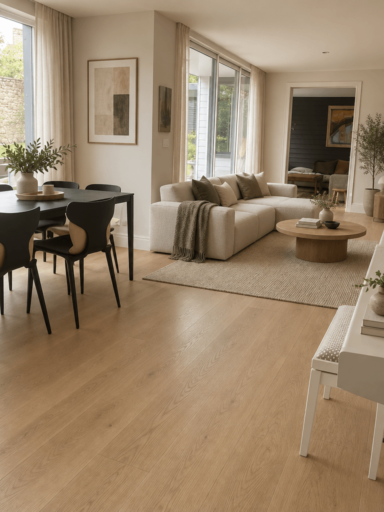 Interior design in Minimalism style — Living Room by GenRoom AI