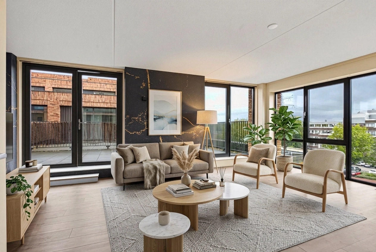Scandinavian Living Room design — interior photo by GenRoom AI